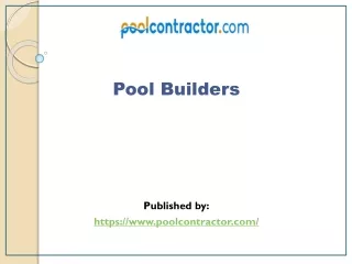 Pool Builders