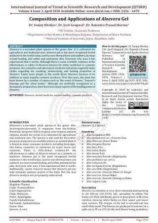 international journal of trend in scientific
