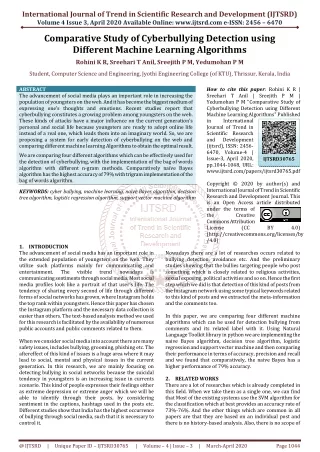 international journal of trend in scientific