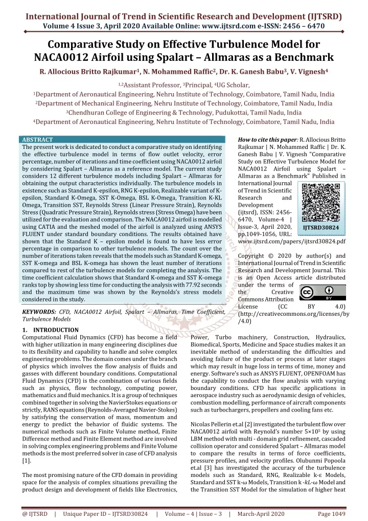 international journal of trend in scientific