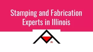stamping and fabrication experts in illinois