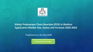 global polymerase chain reaction pcr in medical