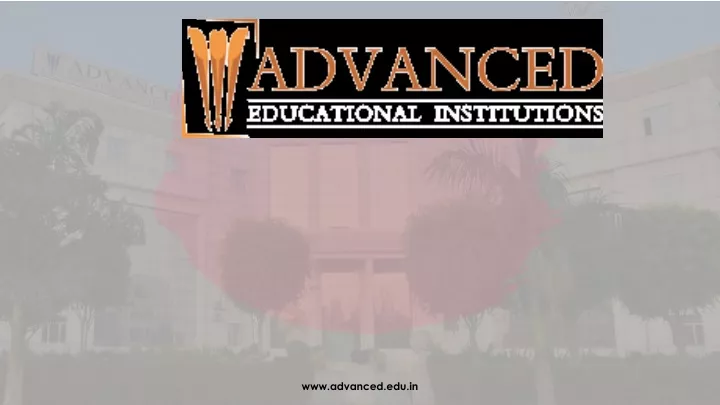 www advanced edu in