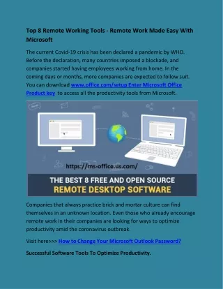 top 8 remote working tools remote work made easy