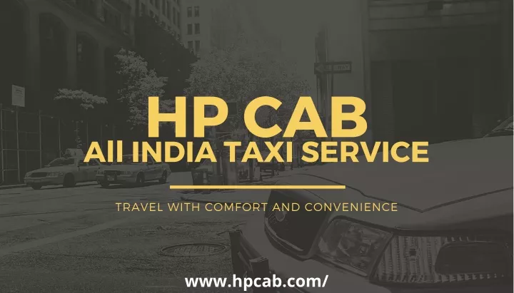 hp cab all india taxi service