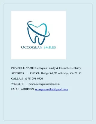 Occoquan Family & Cosmetic Dentistry