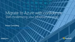 Azure Infrastructure Migration | Inovar Consulting
