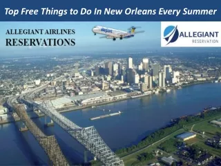 Top Free Things to Do In New Orleans Every Summer