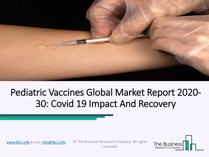 pediatric pediatric vaccines global vaccines