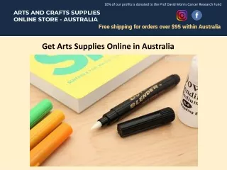 Get Arts Supplies Online in Australia
