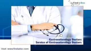 Service of Gastroenterology Doctors