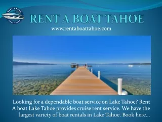 rent a boat tahoe