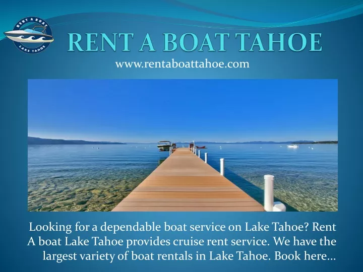 rent a boat tahoe