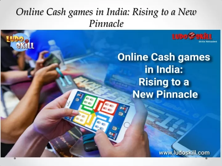 online cash games in india rising