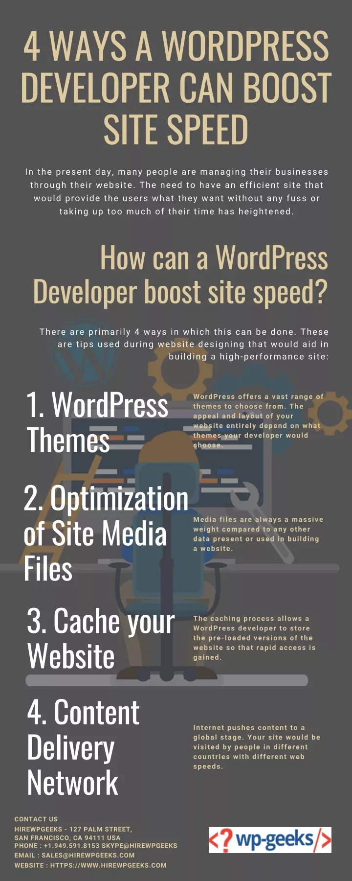 4 ways a wordpress developer can boost site speed