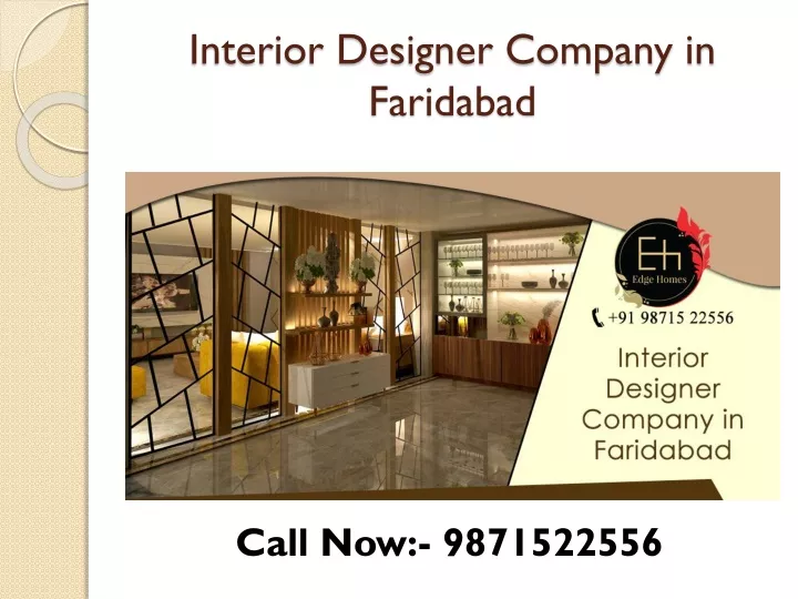 interior designer company in faridabad
