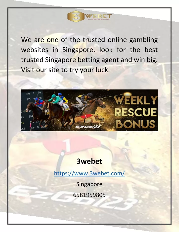 we are one of the trusted online gambling