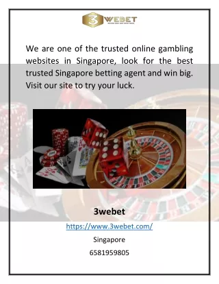 Best Online Casino Sites in Singapore