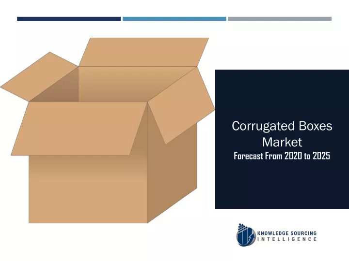 corrugated boxes market forecast from 2020 to 2025