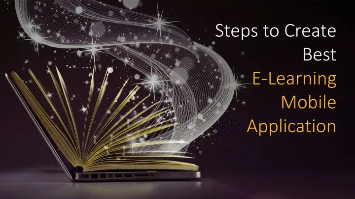 steps to create best e learning mobile application