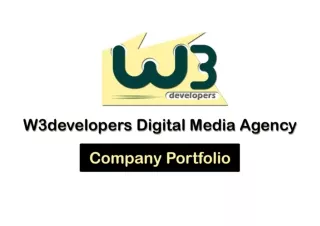 W3developers Company Profile