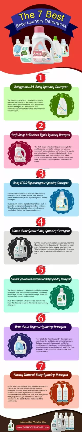 The 7 Best Baby Laundry Detergents