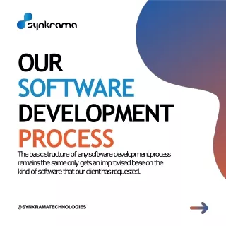 Software Development Process - Synkrama technologies