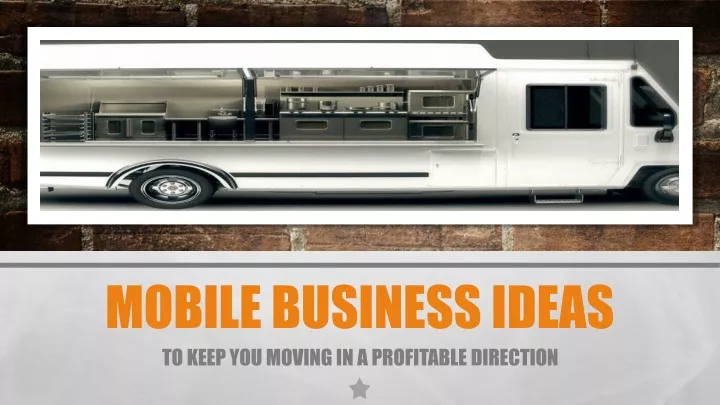 mobile business ideas