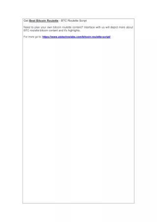 get best bitcoin roulette btc roulette script