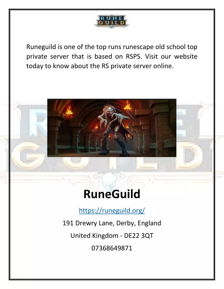 runeguild is one of the top runs runescape