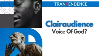 Clairaudience: Voice Of God?