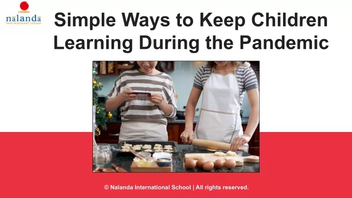 simple ways to keep children learning during