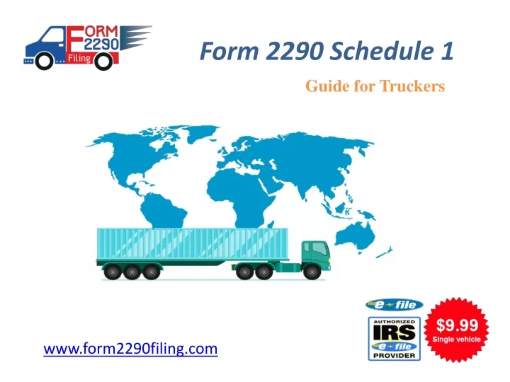 form 2290 schedule 1