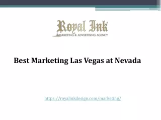 best marketing las vegas at nevada