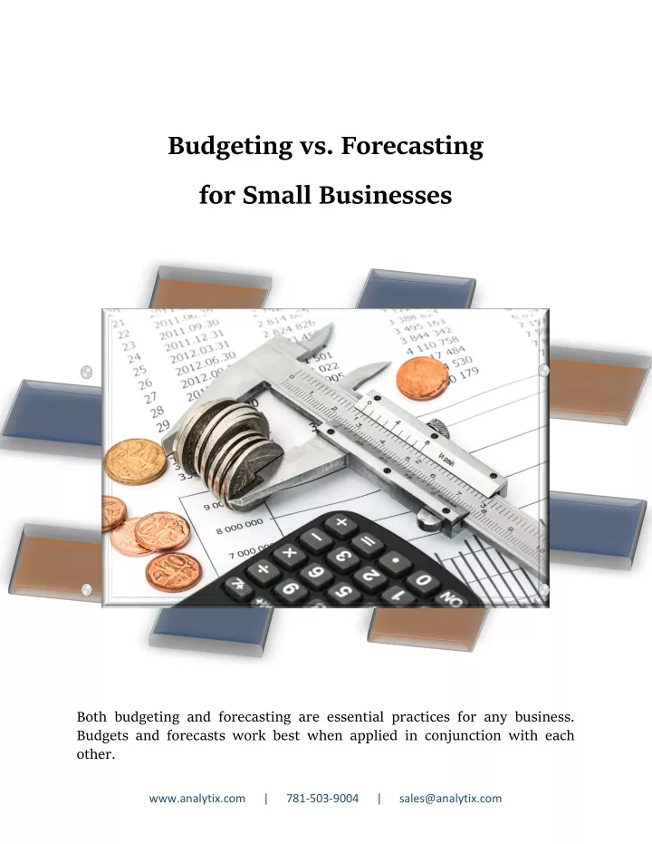 budgeting vs forecasting