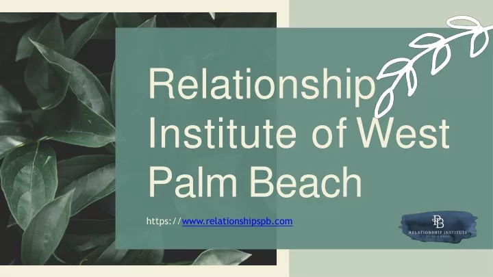 relationship institute of west palm beach