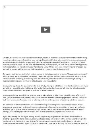 linkedin the socially connected professional