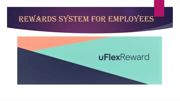rewards system for employees