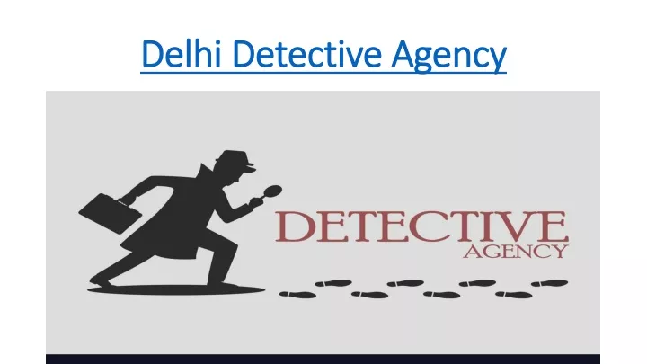 delhi detective agency