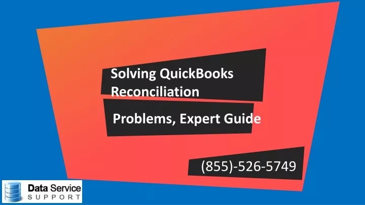 solving quickbooks reconciliation