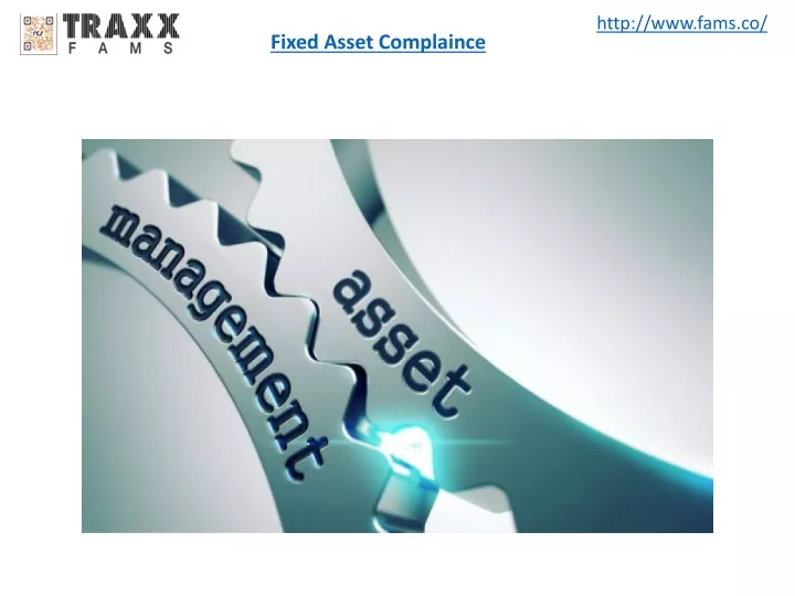 fixed asset complaince