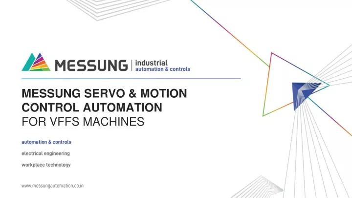 messung servo motion control automation for vffs