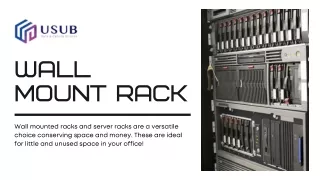 wall mount rack