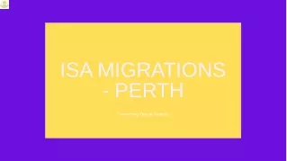 isa migrations perth