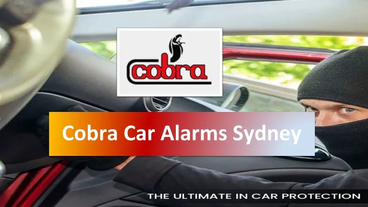 cobra car alarms sydney