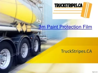 3m Paint Protection Film | TruckStripes.CA
