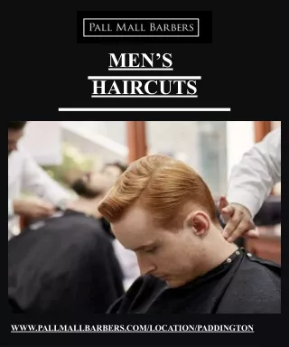 Men’s Haircut Paddington