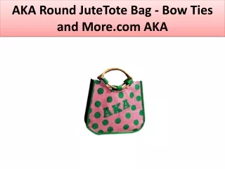 aka round jutetote bag bow ties and more com aka