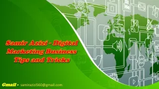 samir azizi digital marketing business tips and tricks