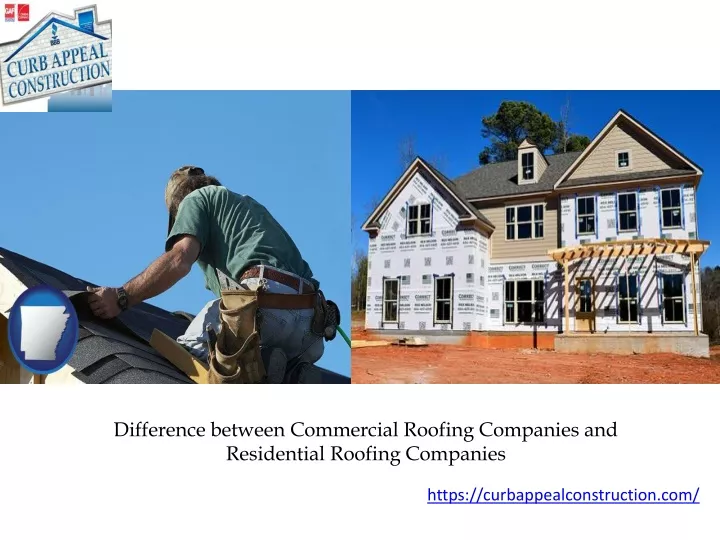 difference between commercial roofing companies